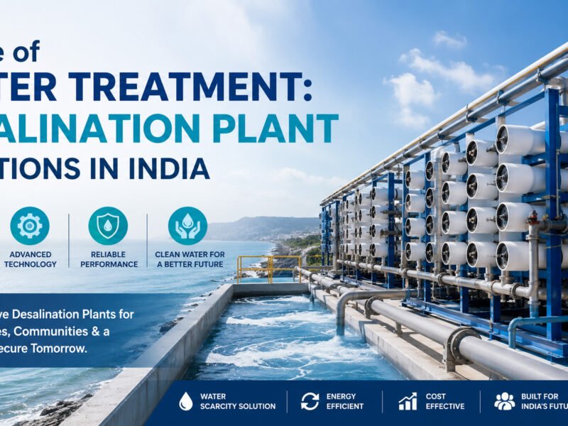 Future of Water Treatment: Desalination Plant Solutions in India