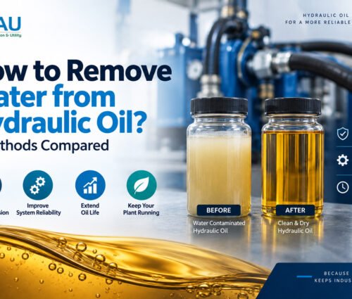 How to Remove Water from Hydraulic Oil
