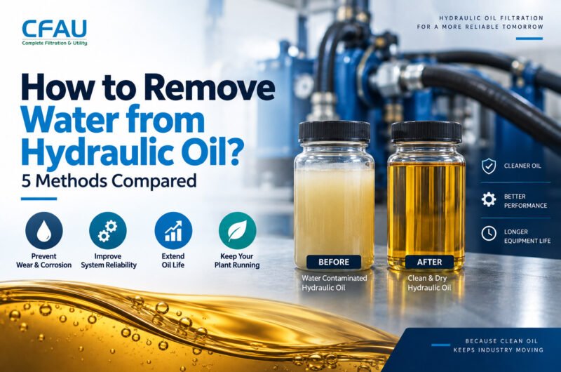 How to Remove Water from Hydraulic Oil How to Remove Water from Hydraulic Oil